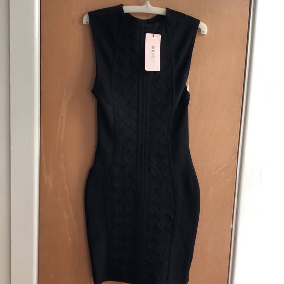 Costanza black bandage-style dress House of CB - Picture 6 of 8